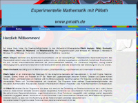 pmath.de Webseite Vorschau