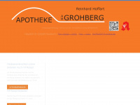 apothekeamgrohberg.de Webseite Vorschau