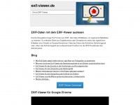 exif-viewer.de Webseite Vorschau