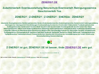 zenergy.de Webseite Vorschau