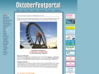 oktoberfestportal.de Webseite Vorschau