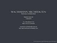 wachsmann-architekten.com Webseite Vorschau