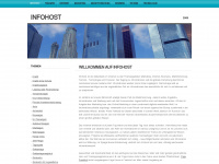 infohost.de Webseite Vorschau