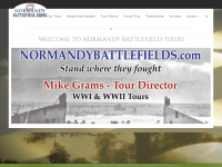 normandybattlefields.com Webseite Vorschau