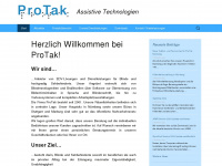 protak.net Webseite Vorschau