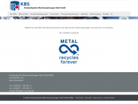 kbs-recycling.de Webseite Vorschau