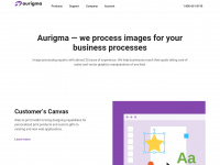 aurigma.com Webseite Vorschau