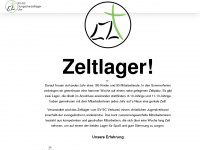 jungschar-zeltlager.info Webseite Vorschau