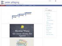 pflaeging.net Webseite Vorschau