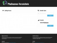 pfadinamen.ch Webseite Vorschau