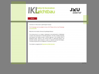 ikl.jku.at Webseite Vorschau