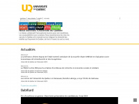 uquebec.ca Webseite Vorschau