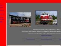 volkers-eisenbahnseite.de Webseite Vorschau