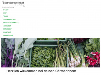 gaertnerinnenhof-blumberg.de Webseite Vorschau