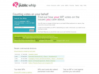 Publicwhip.org.uk