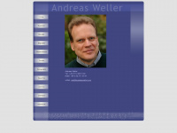 andreasweller.com Webseite Vorschau