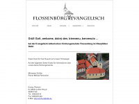 flossenbuerg-evangelisch.de Webseite Vorschau