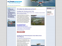 clipper-aviation.de Webseite Vorschau