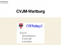 cvjm-wartburg.de Webseite Vorschau