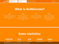 bewelcome.org Webseite Vorschau