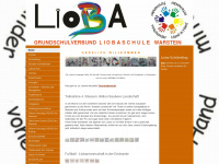 lioba-schule.com Webseite Vorschau