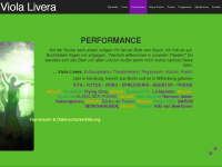 viola-livera.de Webseite Vorschau