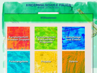 kindermalschule-paliga.de Webseite Vorschau