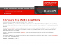 holz-weiss.com Webseite Vorschau