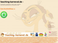 fasching-karneval.kemmether.de Webseite Vorschau