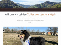 collie-zucht.ch Webseite Vorschau