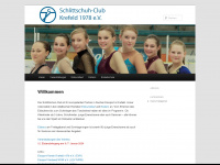 schlittschuhclub-krefeld.de Webseite Vorschau