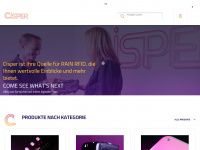 cisper.nl Webseite Vorschau
