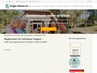 single-reisen.ch Webseite Vorschau