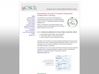 ijcscl.org Webseite Vorschau