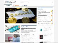 biztonsagportal.hu Webseite Vorschau