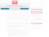 patikatukor.hu Webseite Vorschau