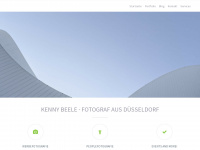 kenny-beele.de Webseite Vorschau