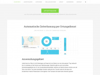 aportmann.ch Webseite Vorschau