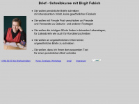 birgitfabich.de Webseite Vorschau
