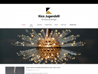 kica-jugendstil.com Webseite Vorschau