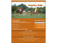 country-polo.de Webseite Vorschau