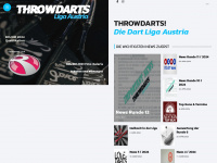 throwdarts.at Webseite Vorschau