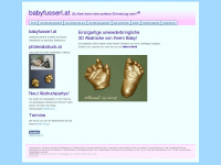 babyfusserl.at Webseite Vorschau