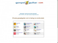 gospelguitar.com Webseite Vorschau
