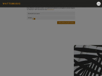 wattsmusic.de Webseite Vorschau