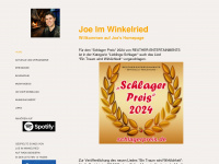 joeimwinkelried.com Webseite Vorschau