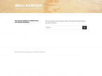 mellikamusic.com Webseite Vorschau