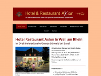 hotel-axion.de Webseite Vorschau