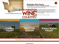 winecountrywashington.com Webseite Vorschau