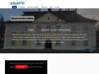 aquapol.cz Webseite Vorschau